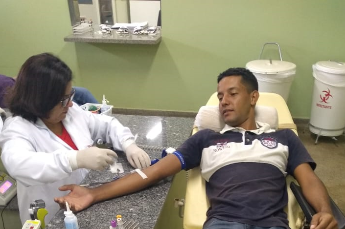 Mais de 100 pessoas participam da 3ª Campanha de Doação de Sangue