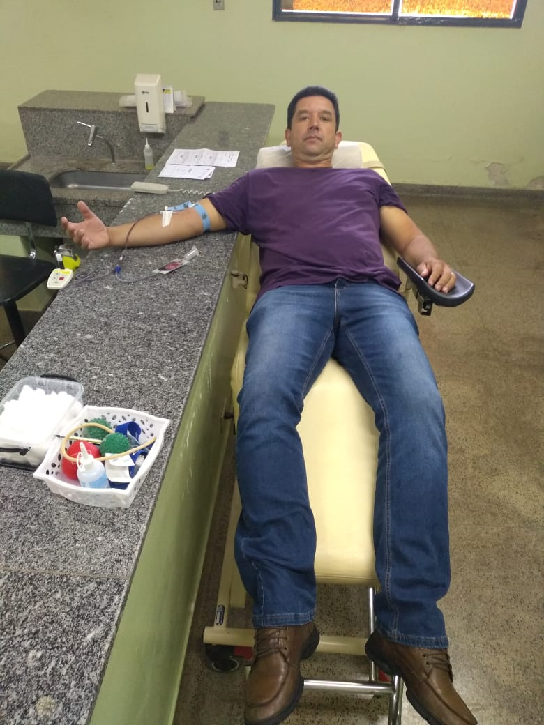 Mais de 100 pessoas participam da 3ª Campanha de Doação de Sangue