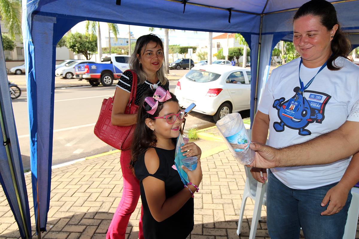 Saúde e Meio Ambiente de Três Lagoas comemoram Dia Mundial da Água
