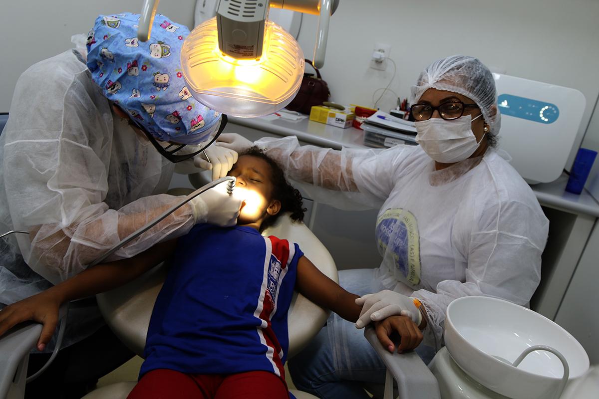 Crianças da Escola “Joaquim Marques de Souza” iniciam tratamento odontológico