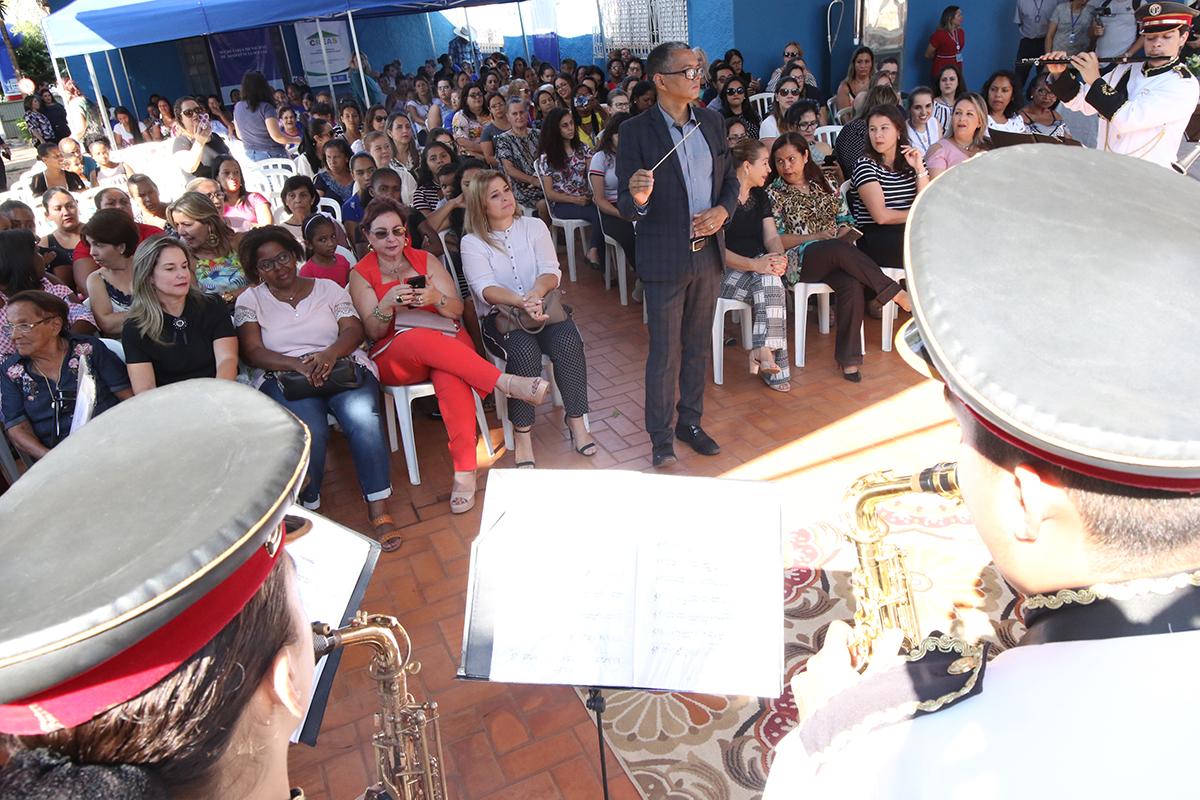 Evento foi promovido pela Prefeitura de Três Lagoas, por meio da Secretaria Municipal de Assistência Social, em homenagem às mulheres