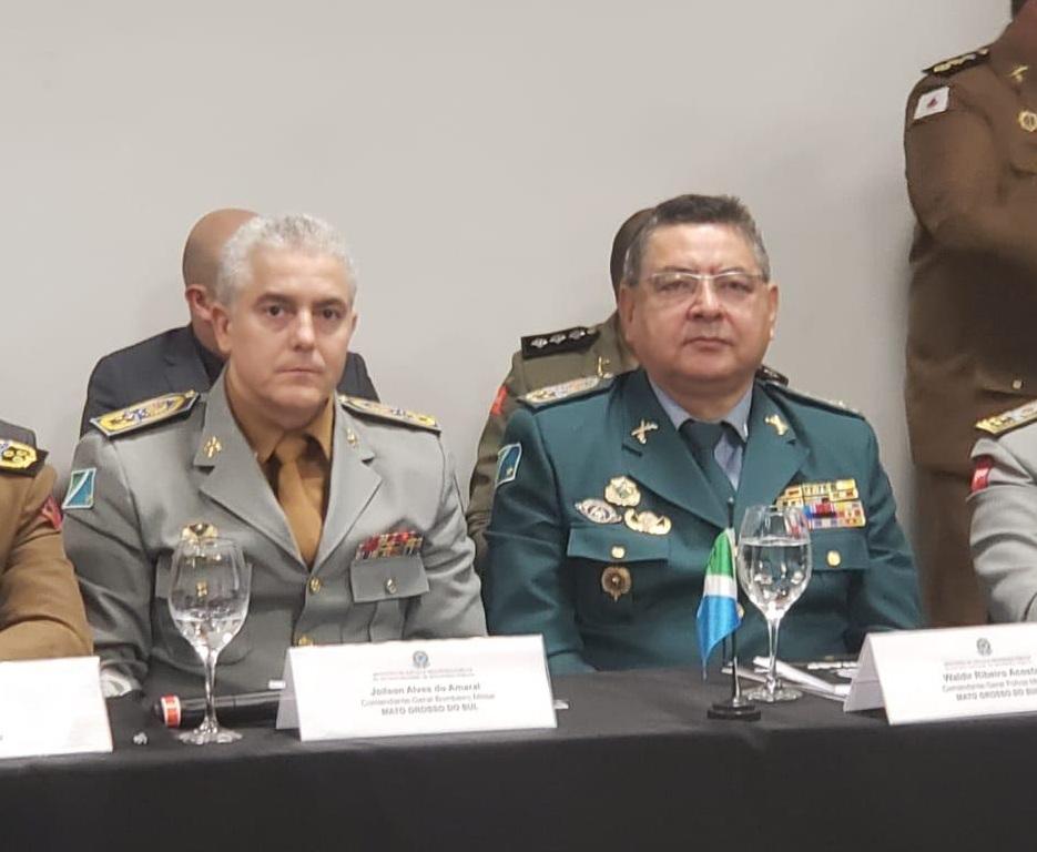 Comandante-Geral participa da reunião do Conselho Nacional de Comandantes Gerais do Brasil