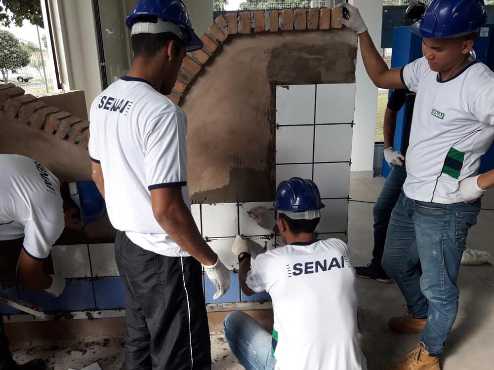 Escola Senai da Construção está com matrículas abertas para três cursos gratuitos Escola Senai da Construção está com matrículas abertas para três cursos gratuitos