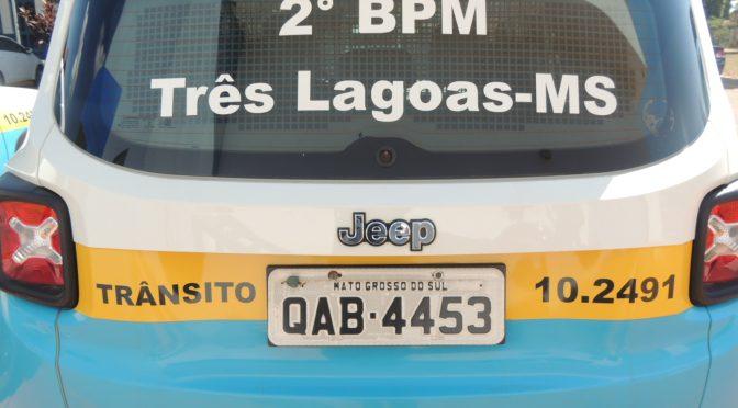 Polícia Militar em Três Lagoas prende homem por dirigir embriagado