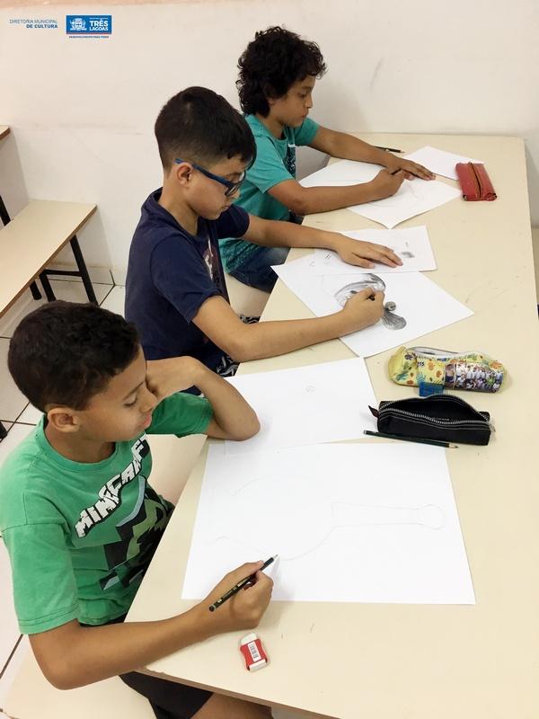 Diretoria de Cultura de Três Lagoas abre inscrições para curso de Desenho Artístico