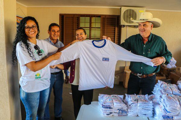 Servidores da Vigilância em Saúde e Saneamento recebem uniformes