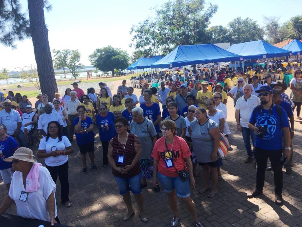 Grupos de Idosos de Três Lagoas, Ilha Solteira e Itapura participam de encontro no Balneário Municipal Grupos de Idosos de Três Lagoas, Ilha Solteira e Itapura participam de encontro no Balneário Municipal