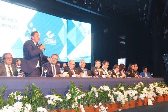 Em posse de presidente reeleito da Cassems e diretoria, Eduardo Rocha destaca excelente trabalho