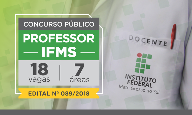 IFMS divulga notas da prova objetiva de concurso para docentes