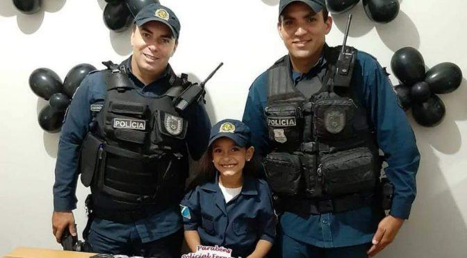 Polícia Militar de Três Lagoas realiza o sonho de crianças no dia dos seus aniversários