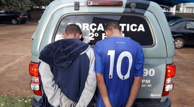Polícia Militar prende autores por tráfico de drogas em Três Lagoas