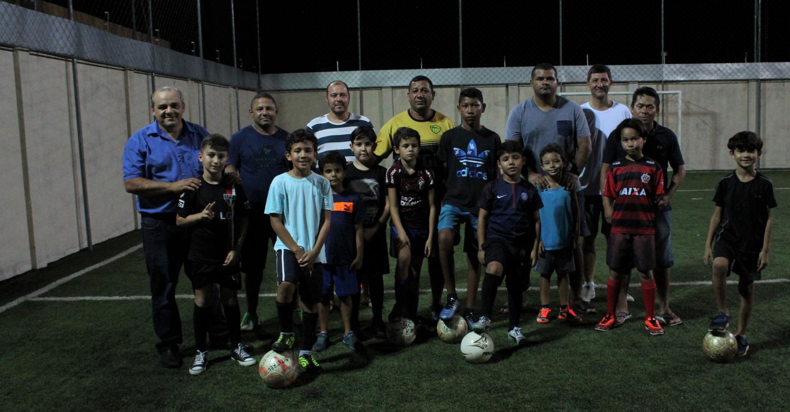 Projeto “Fábrica de Craques” teve início nesta quinta-feira