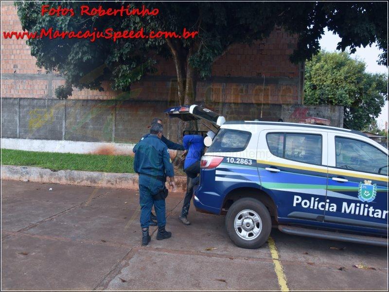 Maracaju: Homem é preso pela Polícia Militar por “Ato Obsceno” enquanto se masturbava em público 