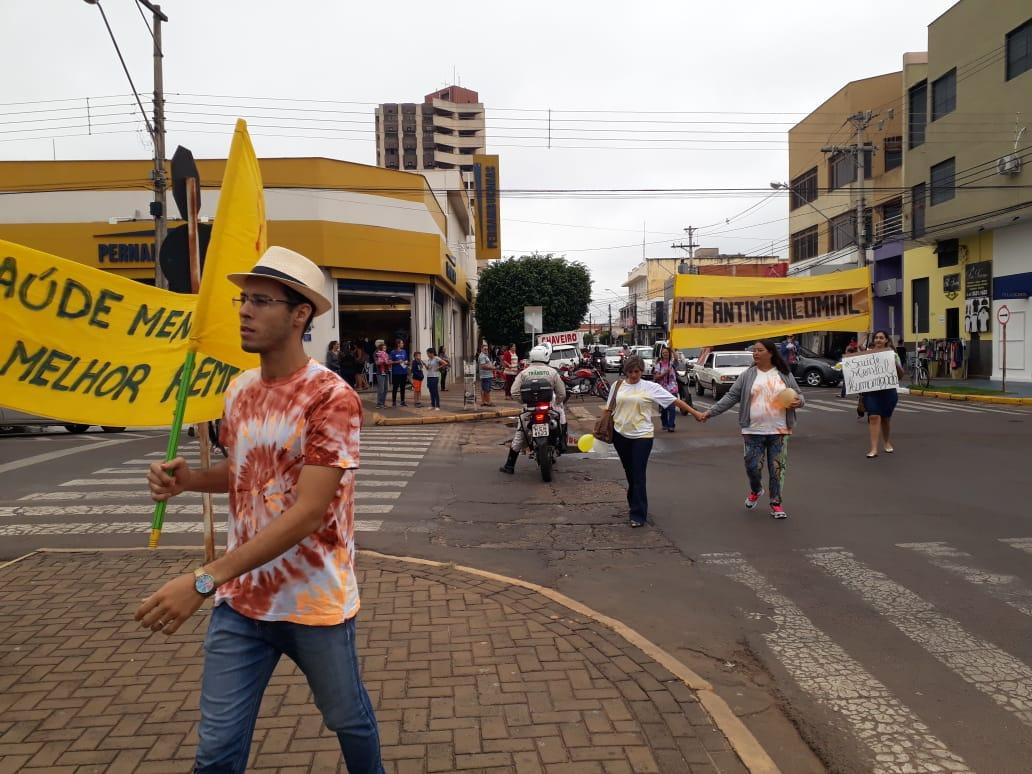 Saúde de Três Lagoas promove Caminhada da Luta Antimanicomial