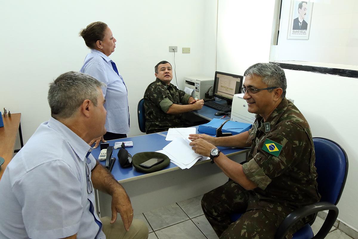 Junta Militar recebe visita técnica de delegação do 9º PRM de Campo Grande