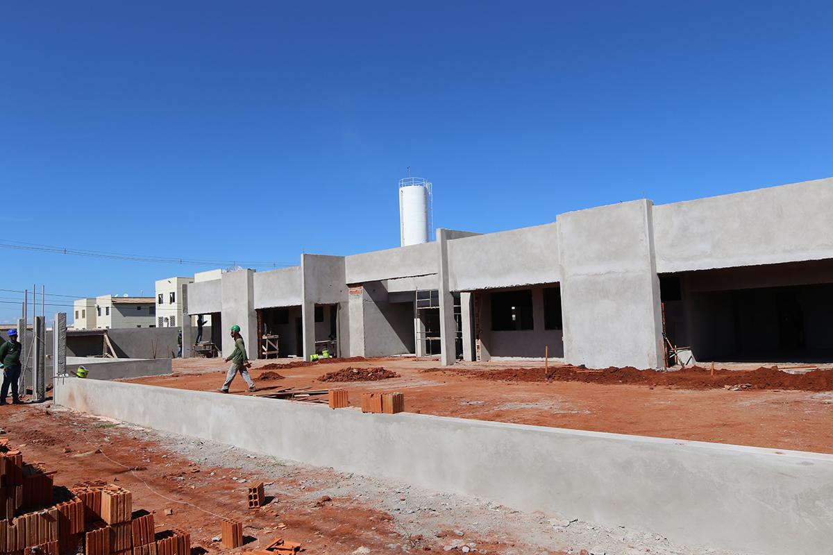 Obras da Escola e CEI do Novo Oeste já estão avançadas