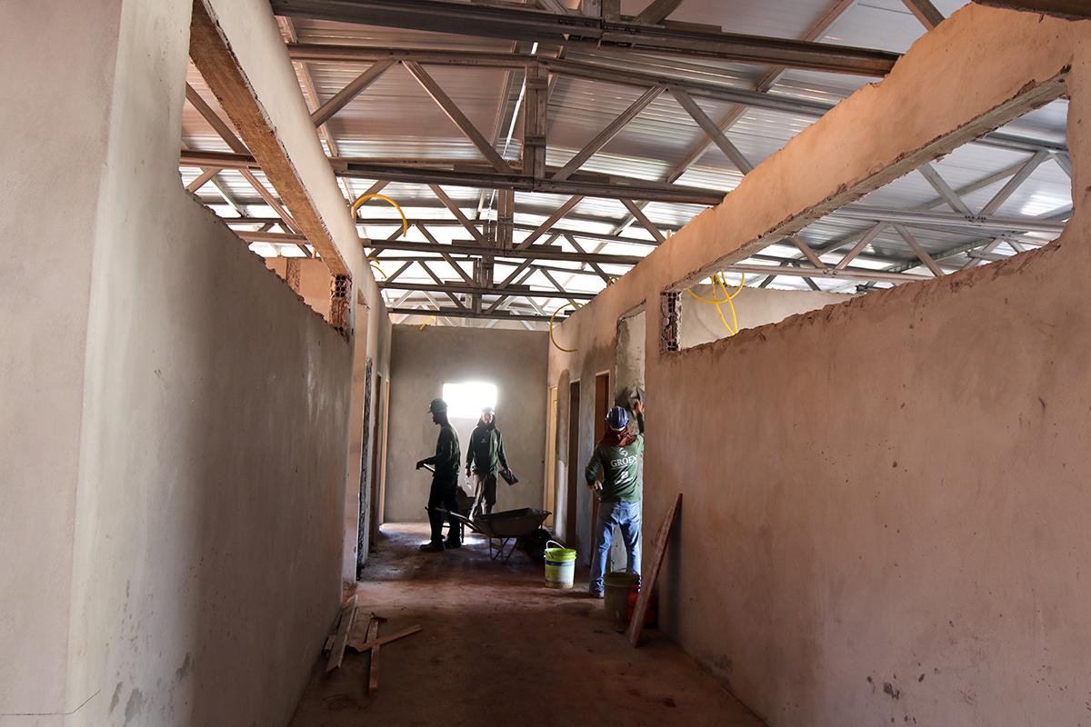 Obras da Escola e CEI do Novo Oeste já estão avançadas