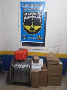 PMR registra 4 ocorrências de Contrabando e Descaminho MS 164 PMR registra 4 ocorrências de Contrabando e Descaminho MS 164