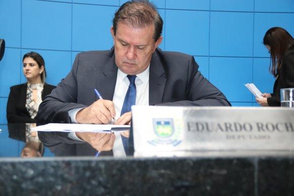 Deputado Eduardo Rocha, vice-presidente da ALMS, solicita melhorias para MS-440 Deputado Eduardo Rocha, vice-presidente da ALMS, solicita melhorias para MS-440