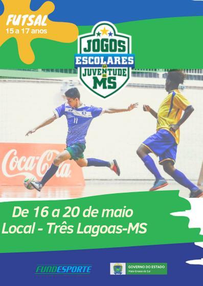 Jogos Escolares da Juventude começa nesta quinta-feira (16) em Três Lagoas