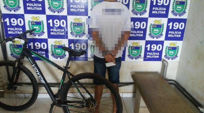 Polícia Militar prende jovem por receptação e recupera bicicleta furtada em Três Lagoas Polícia Militar prende jovem por receptação e recupera bicicleta furtada em Três Lagoas