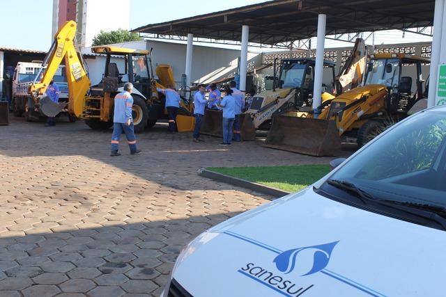 Sanesul executa obra de melhoria do sistema de abastecimento de água em Três Lagoas nesta quarta-feira (22) Sanesul executa obra de melhoria do sistema de abastecimento de água em Três Lagoas nesta quarta-feira (22)