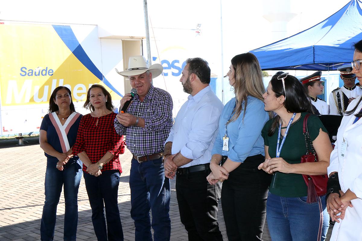 Unidade móvel de saúde do SESC inicia atendimentos na UBS Nova Três Lagoas Unidade móvel de saúde do SESC inicia atendimentos na UBS Nova Três Lagoas