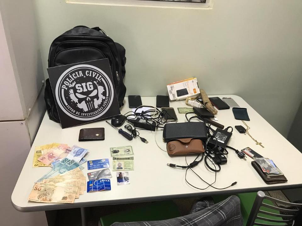 SIG prende dois suspeitos de furto que agiam com controle remoto e um receptador no interior paulista