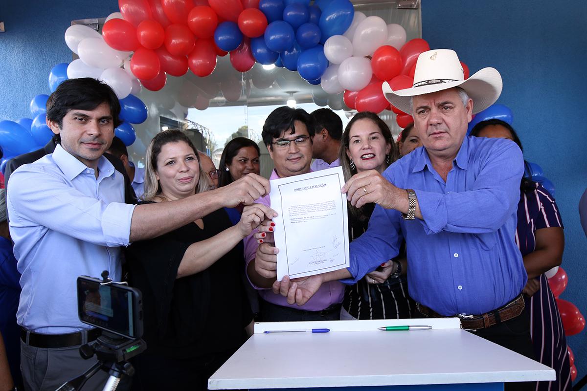 Prefeito de Três Lagoas anuncia novas obras e assina ordens de serviço