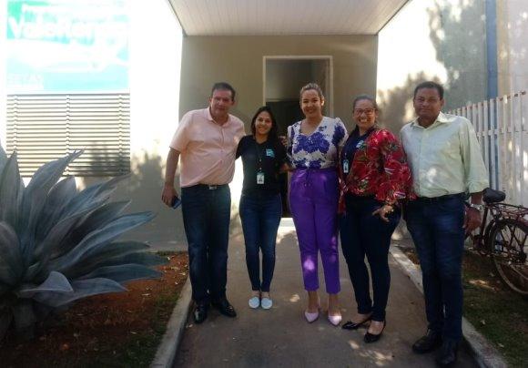 Deputado estadual Eduardo Rocha visita sede do Vale Renda em Três Lagoas Deputado estadual Eduardo Rocha visita sede do Vale Renda em Três Lagoas