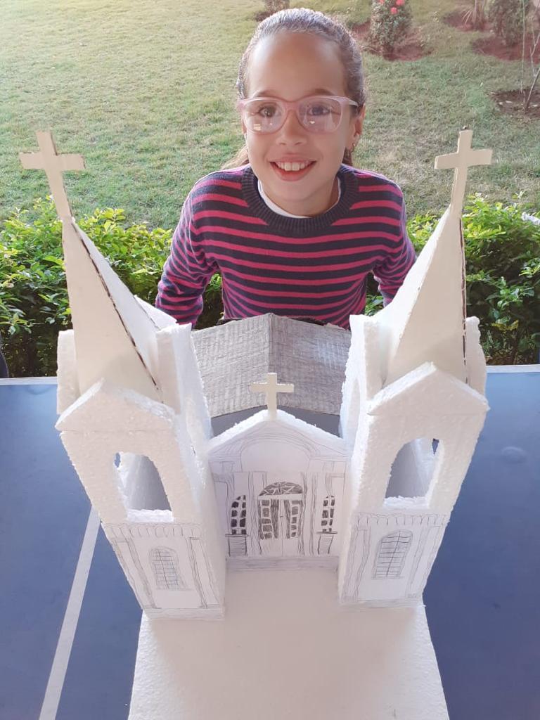 Alunos da E.M. Olyntho Mancini reproduzem pontos históricos de Três Lagoas em maquetes