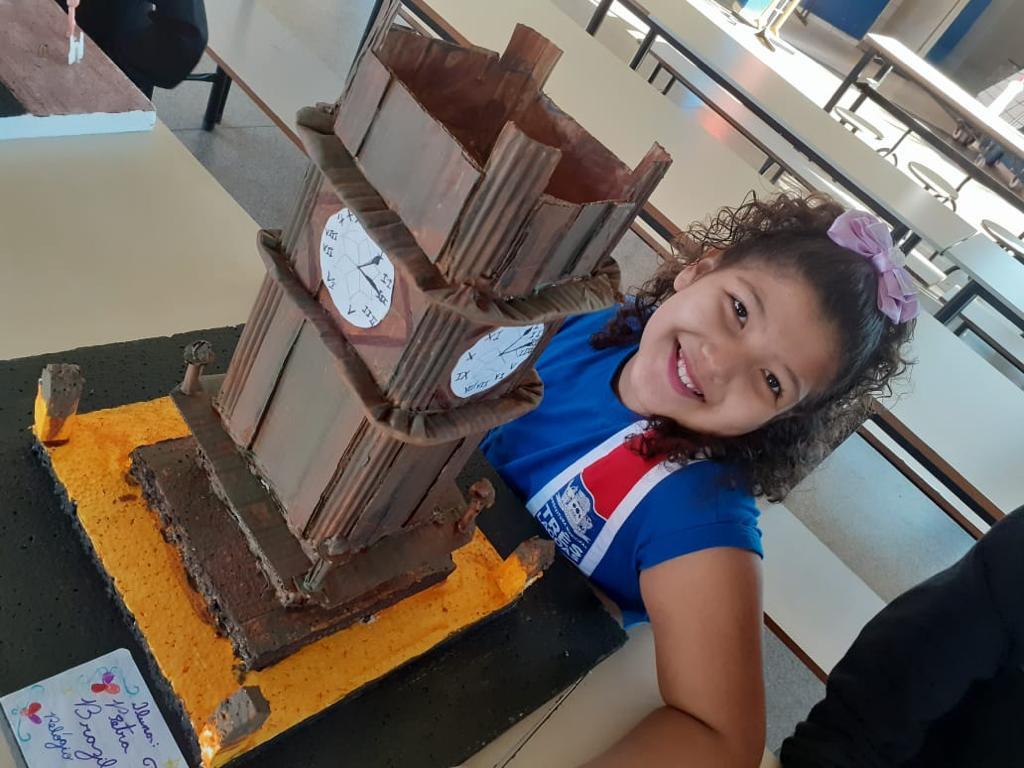 Alunos da E.M. Olyntho Mancini reproduzem pontos históricos de Três Lagoas em maquetes