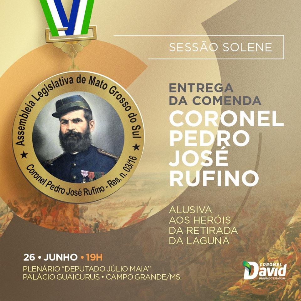Coronel David reforça identidade cultural de MS com sessão solene que relembra ‘Guerra do Paraguai’ Coronel David reforça identidade cultural de MS com sessão solene que relembra ‘Guerra do Paraguai’