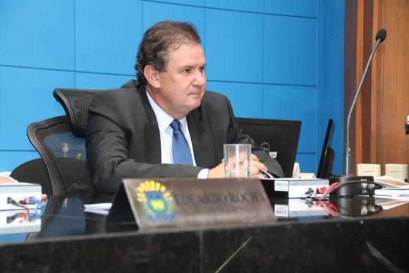 Eduardo Rocha parabeniza ex-deputado Enelvo Felini por nomeação na Funtrab