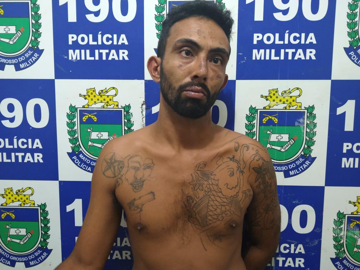 Homem foi preso por receptação no Jd. Novo Aeroporto