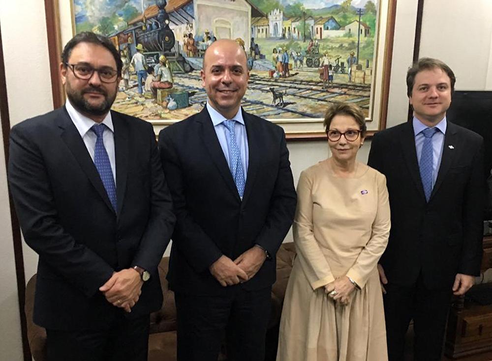 Presidente da Fiems trata sobre avanço econômico de MS com secretário do Ministério da Economia