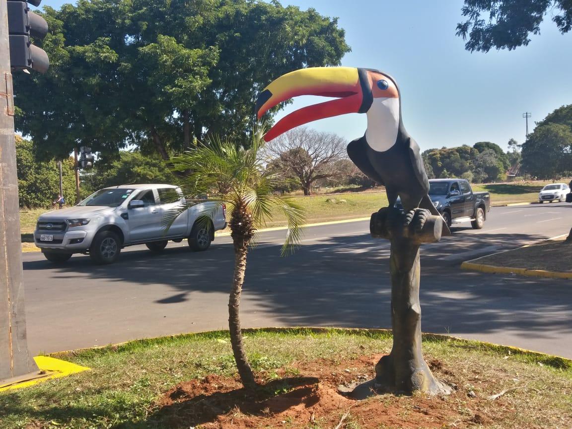 TURISMO: mais de 100 monumentos que representam a fauna começam a ser instalados em Três Lagoas