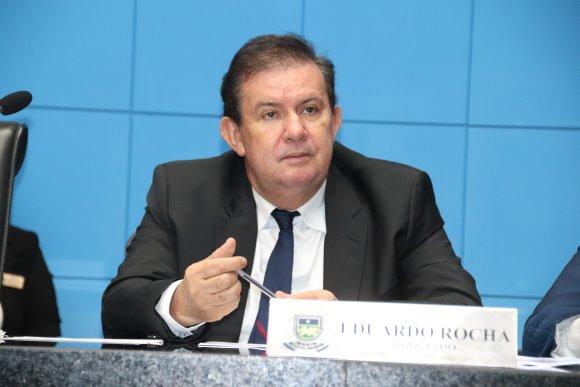 Eduardo Rocha apresenta indicação em que solicita melhorias na MS-459 Eduardo Rocha apresenta indicação em que solicita melhorias na MS-459