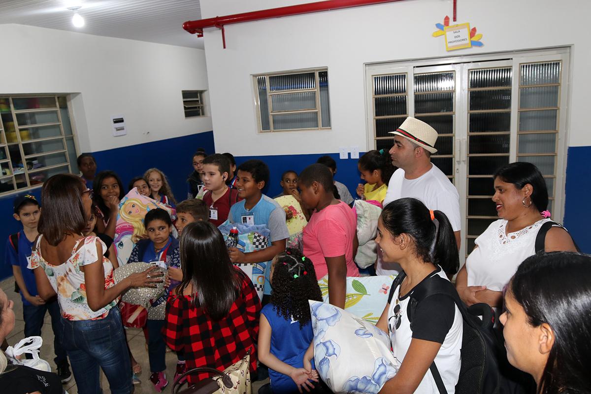 Alunos da Escola Municipal “Odeir Antônio da Silva” realiza sonho de conhecer Aquário de São Paulo
