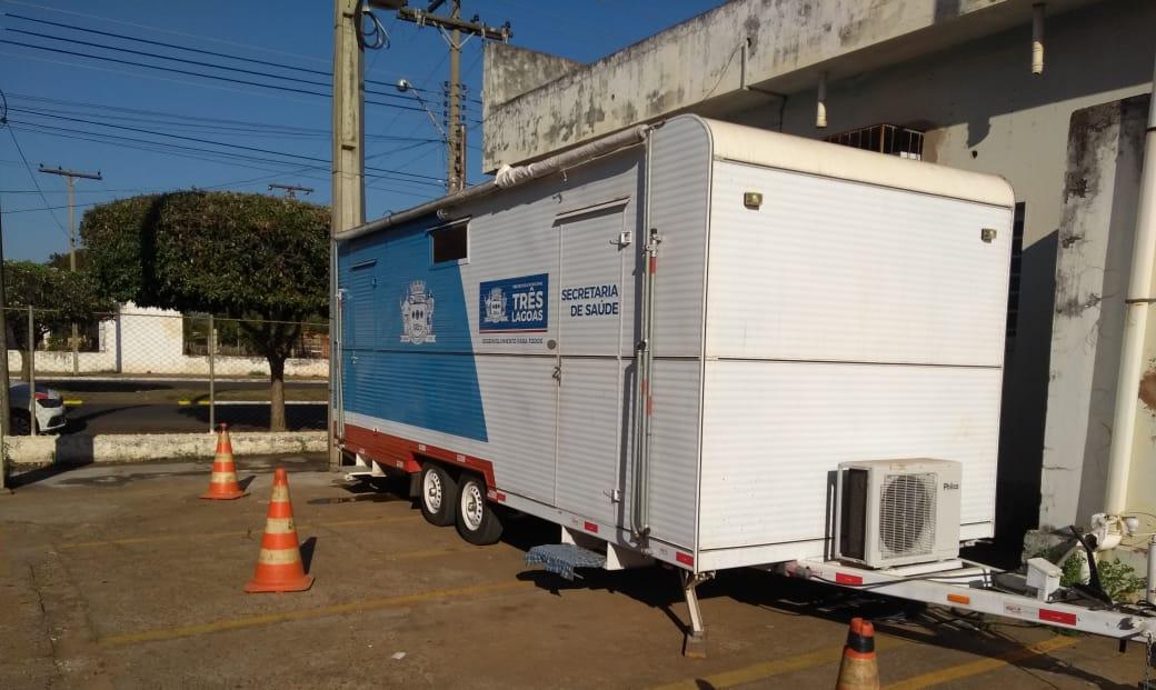 Castramóvel já se encontra instalado no estacionamento do antigo prédio da Prefeitura, no Centro Castramóvel já se encontra instalado no estacionamento do antigo prédio da Prefeitura, no Centro