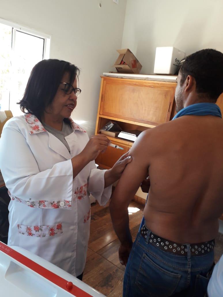 Multivacinação na Zona Rural está hoje (30) na Fazenda Santa Maria e amanhã (31) na região do Batuíra