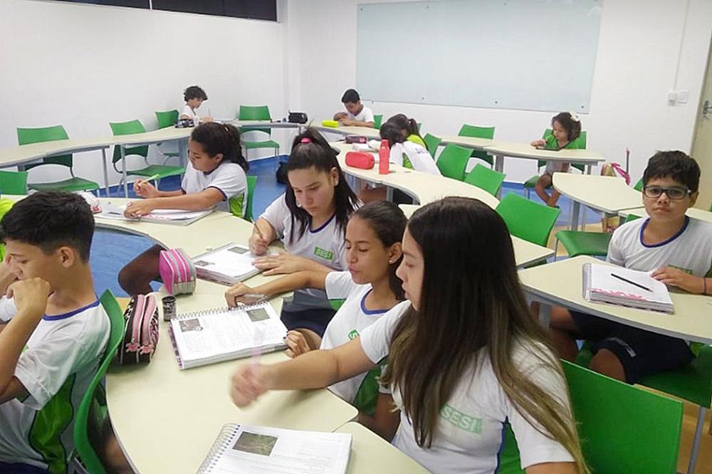 Com vagas abertas, escolas do Sesi se destacam com educação tecnológica a preços acessíveis Com vagas abertas, escolas do Sesi se destacam com educação tecnológica a preços acessíveis