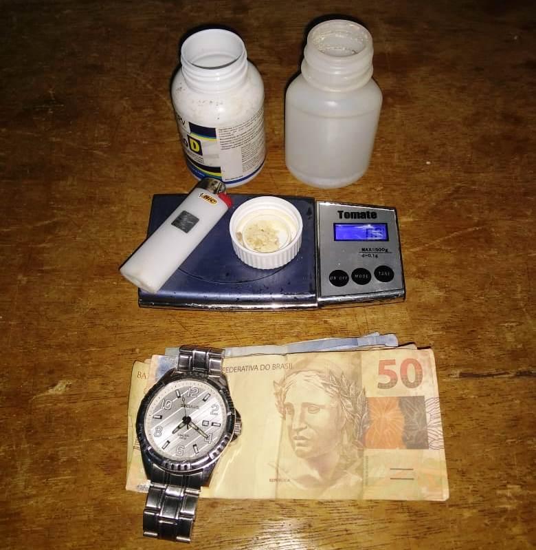 Polícia Militar prende autor por tráfico de drogas em Três Lagoas