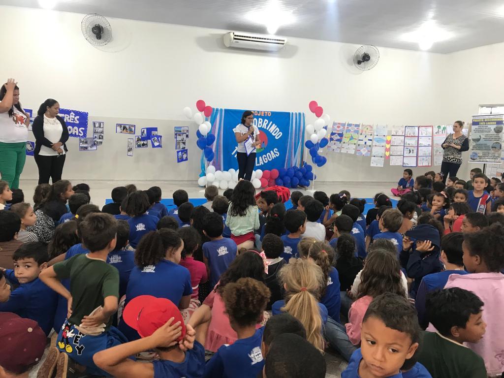 Projeto “Descobrindo Três lagoas” resgata curiosidade pelas belezas da Cidade em alunos da Rede Municipal de Ensino Projeto “Descobrindo Três lagoas” resgata curiosidade pelas belezas da Cidade em alunos da Rede Municipal de Ensino