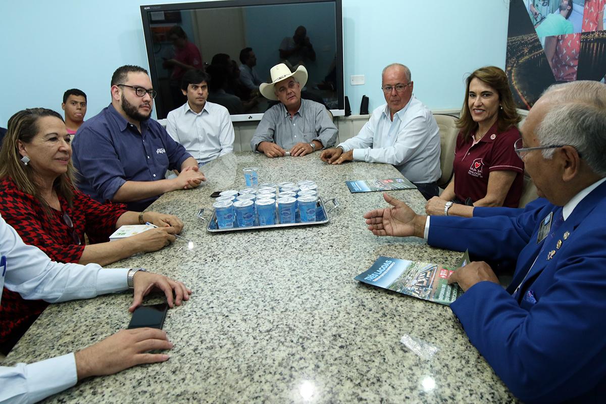 Prefeito de Três Lagoas recebe visita do governador do Rotary Club – Distrito 4470
