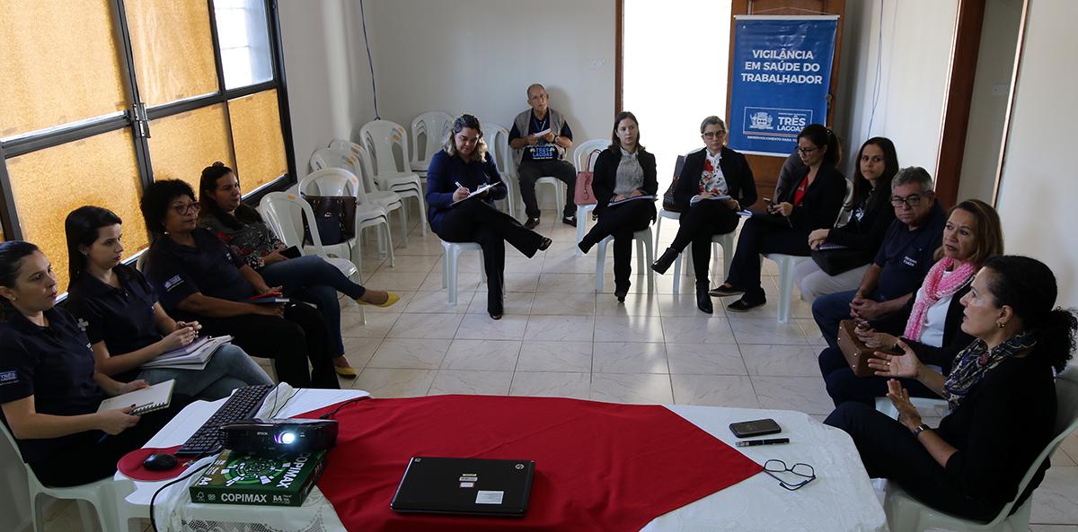 Vigilância em Saúde do Trabalhador recebe visita técnica da Coordenadoria Estadual