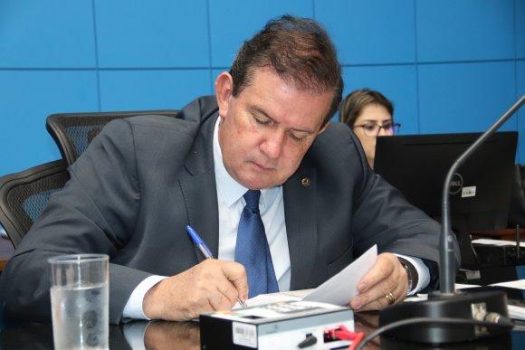 Deputado estadual Eduardo Rocha solicita recapeamento asfáltico na MS-223