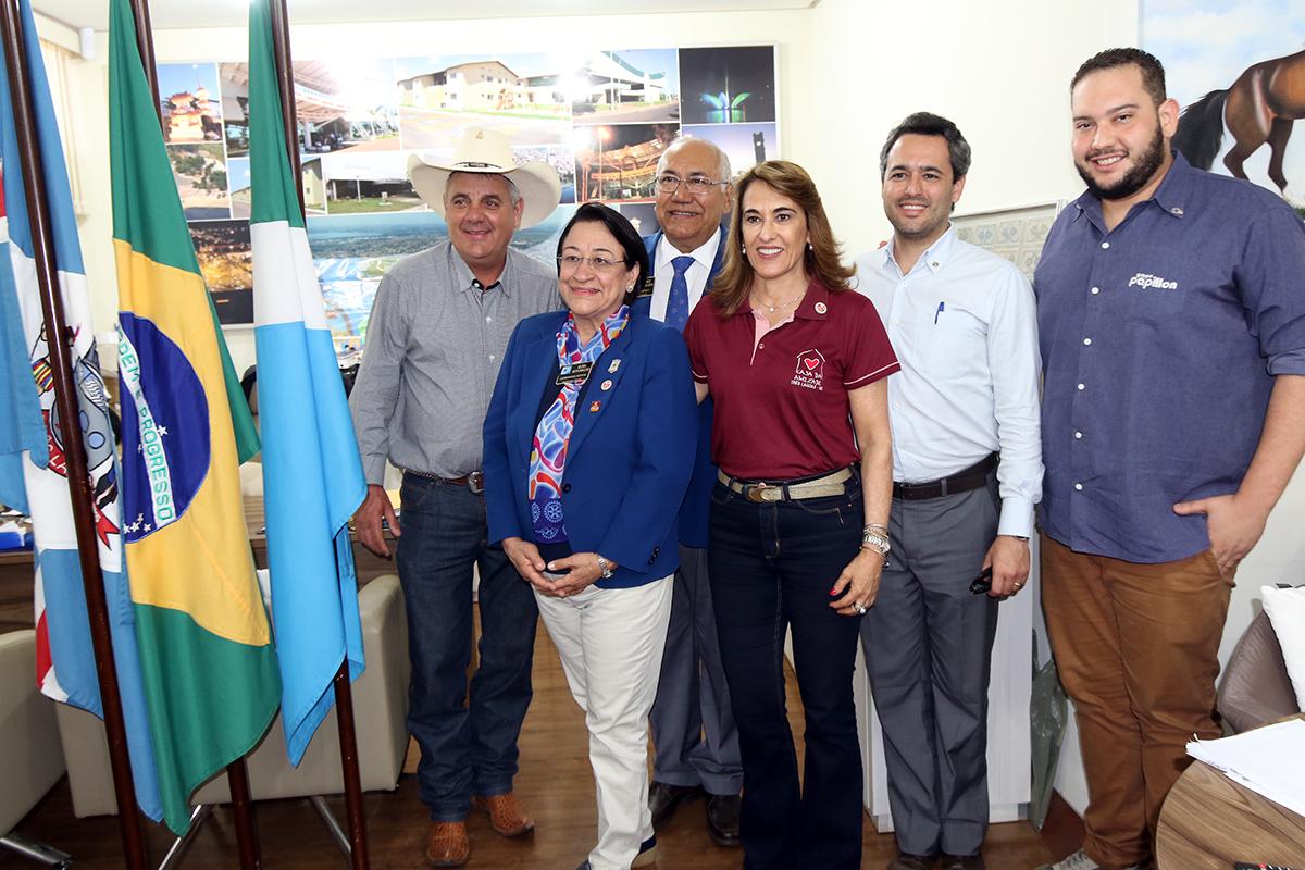 Prefeito de Três Lagoas recebe visita do governador do Rotary Club – Distrito 4470 Prefeito de Três Lagoas recebe visita do governador do Rotary Club – Distrito 4470