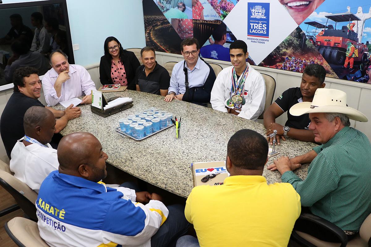 Prefeitura e Academia Zanon fecham parceria para campeonato nacional de karatê em Três Lagoas