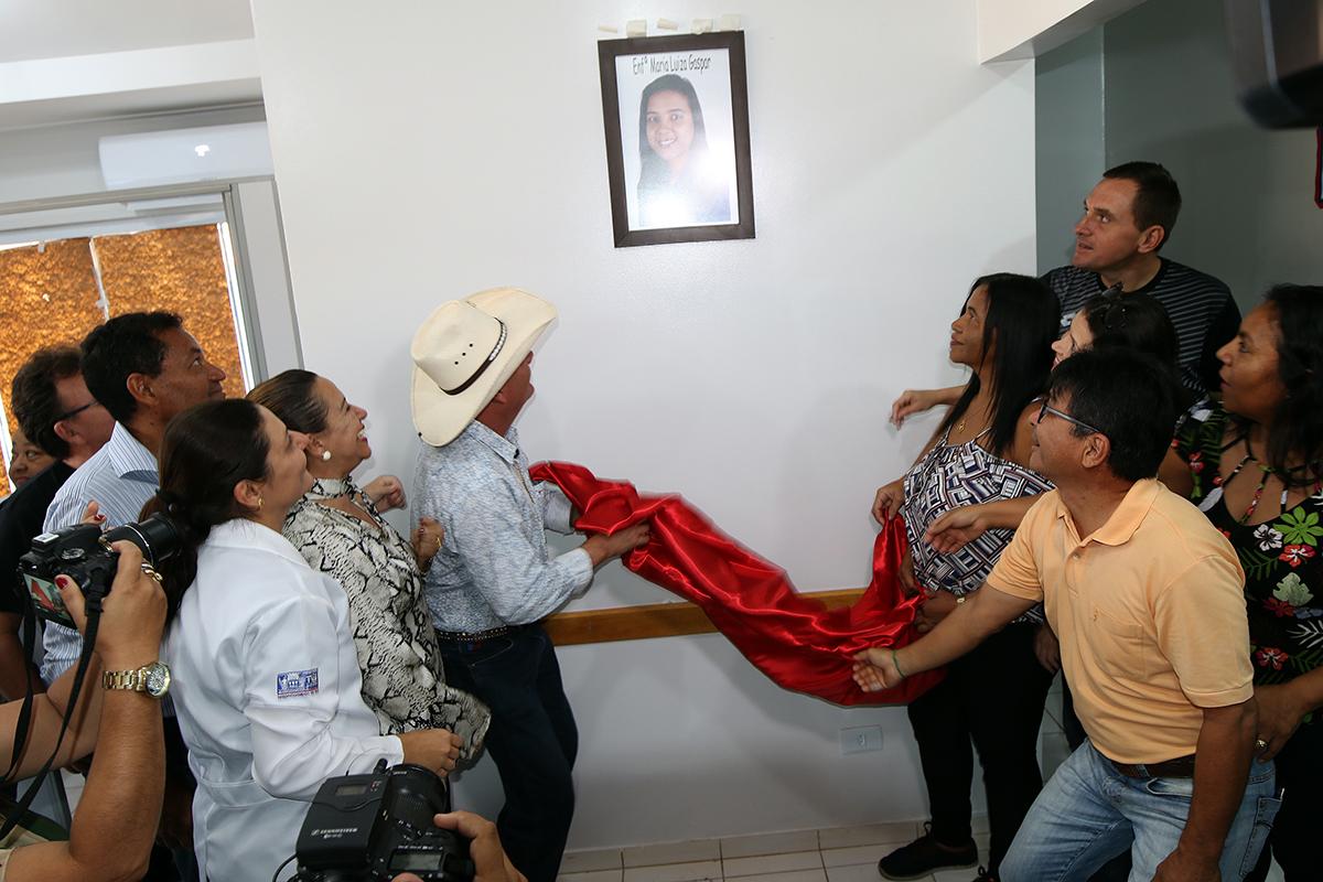 Unidade de Saúde da Família do Paranapungá presta homenagem à enfermeira Maria Luiza Gaspar